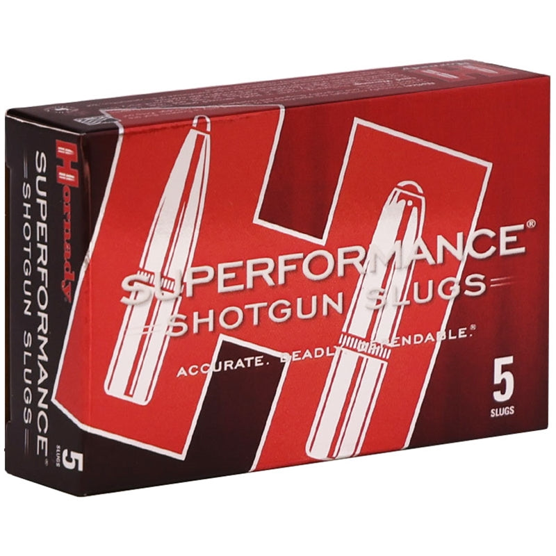 Hornady Superformance Ammunition 12 Gauge 2-3/4" 300 Grain MonoFlex Slug (5pk)