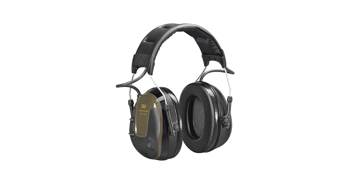 3M Peltor ProTac Shooter Headband Headset Green 32dB