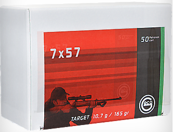 RWS Geco 7x57 Ammunition Target Patronen 165 Grain Soft Point (50pk)