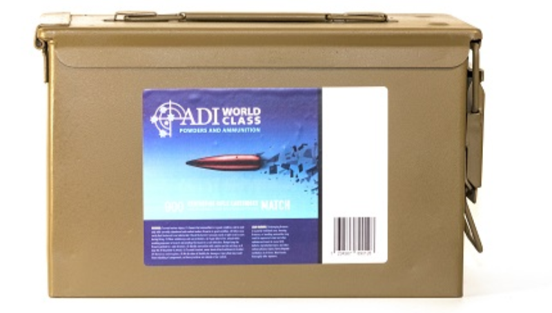 ADI Ammunition 308 Winchester 135 Grain Sierra MatchKing (480pk)