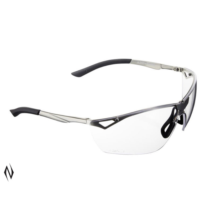 Allen Ultrx Trigger Shooting Glasses Clear Lens Metal Frame