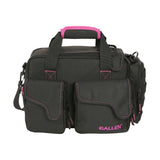Allen Company Dolores Women's Compact Shooting Range Bag, 13" x 4.5," Black/Pink