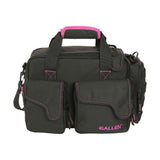 Allen Company Dolores Women's Compact Shooting Range Bag, 13" x 4.5," Black/Pink