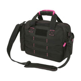 Allen Company Dolores Women's Compact Shooting Range Bag, 13" x 4.5," Black/Pink