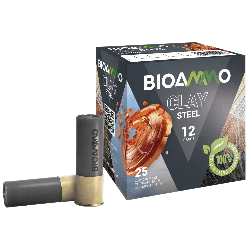 BIOAMMO CLAY STEEL 12G 7 2-3/4" 28GM  (250pk)(BRS2870)