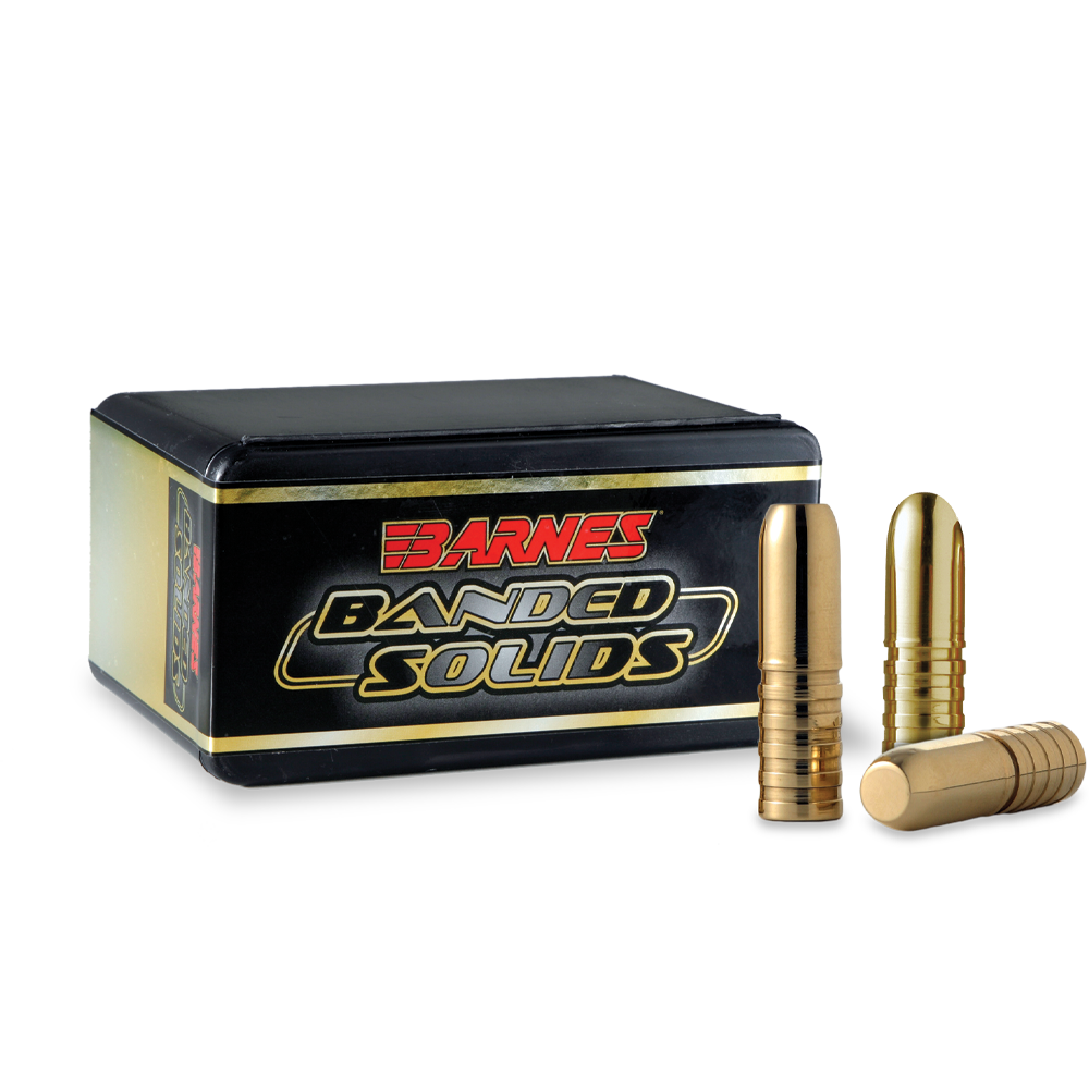 Barnes Banded Solid 416 Cal (.416" Diameter) 350gr Round Nose (50pk)