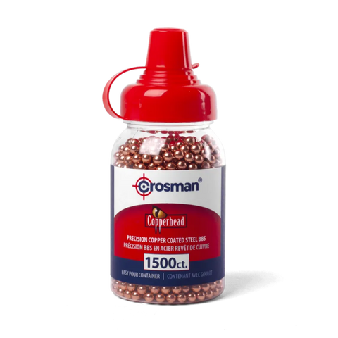 Crosman Copperhead 177 Cal Steel BBs (1500pk)
