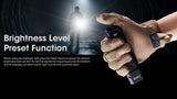 Ultra Slim High Performance EDC Flashlight, 6500 Lumens, Luminblade Strobe, 400m Throw
