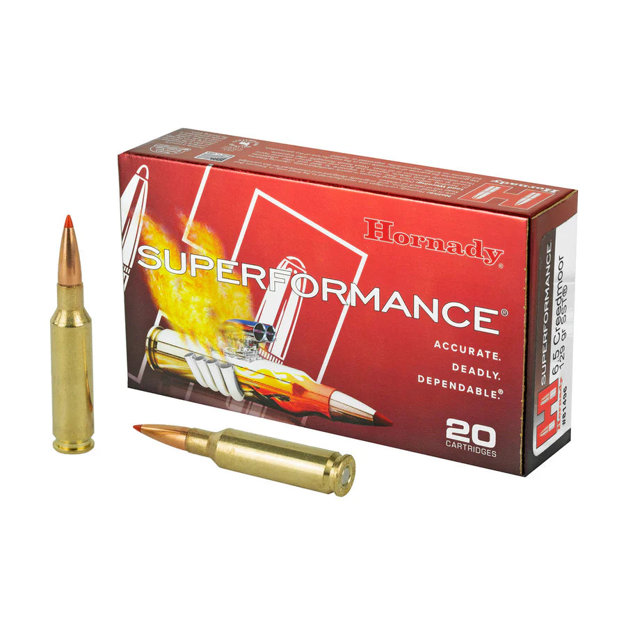 Hornady Superformance SST Ammunition 6.5 Creedmoor 129 Grain SST (20pk)