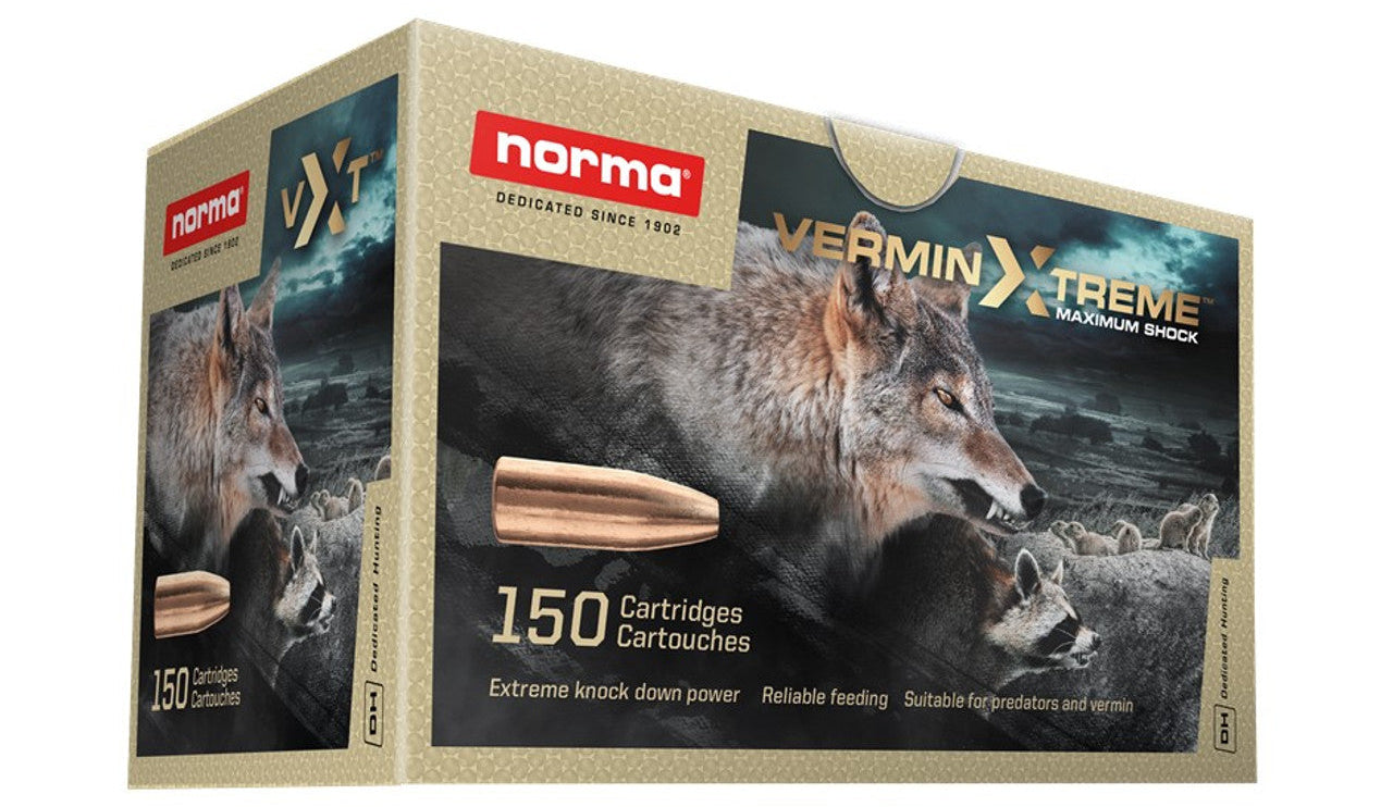Norma VerminXtreme Ammunition 243 Winchester 76 Grain Hollow Point (50pk)