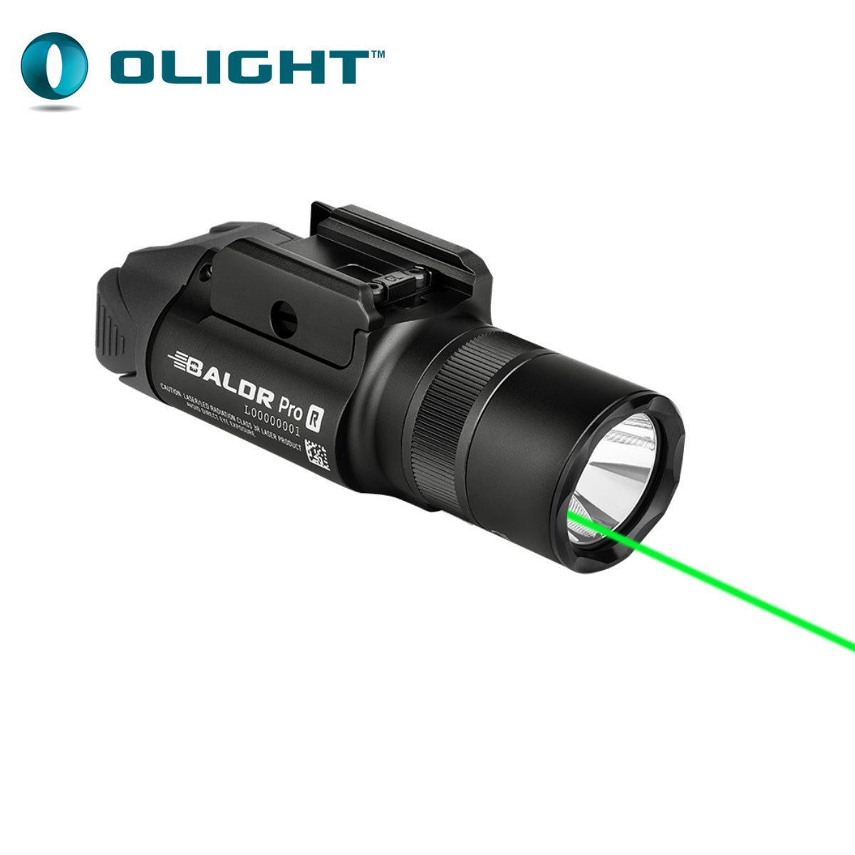 Olight BALDR Pro Rail Mount Light with Green Lazer (FOL-BALDR-PRO-R)