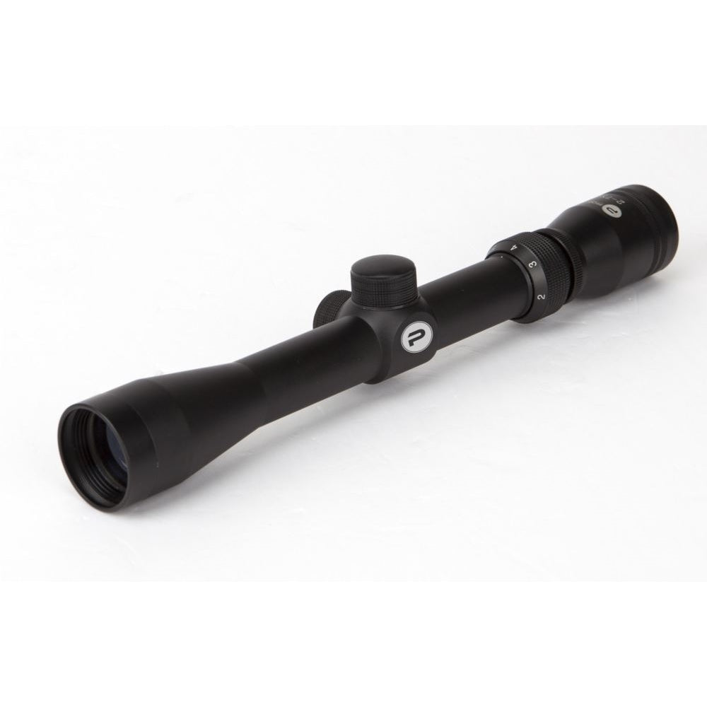 Pecar Optics White Carbon Rifle Scope 2-7×32 Mil Dot (P1-2732-MD)