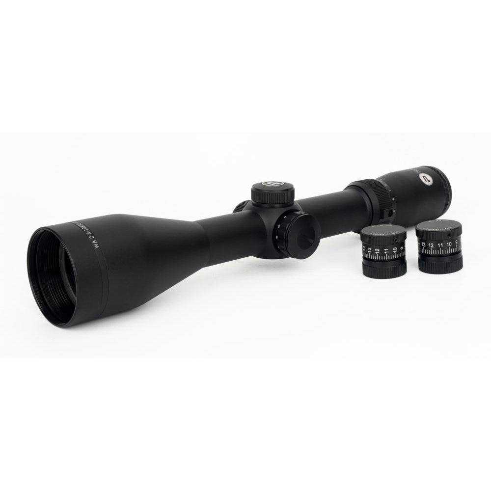 Pecar Optics Black Carbon 2.5-10x50IR Rifle Scope German 4 (P3-251050IR-G4)