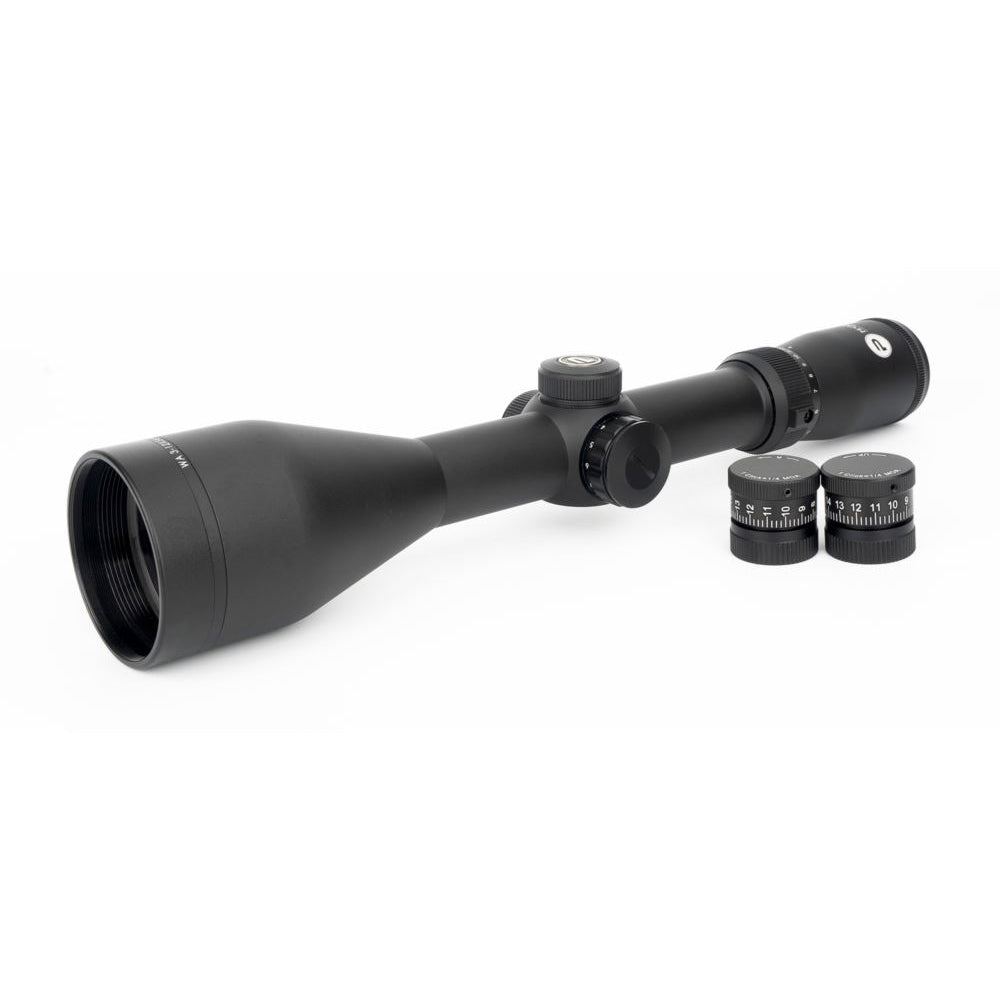 Pecar Optics Black Carbon 3-12x56IR Rifle Scope German 4 (P3-31256IR-G4)