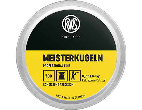 RWS Meisterkugeln 22 Cal Air Pellets 14.0gr / 0.91g (500pk)