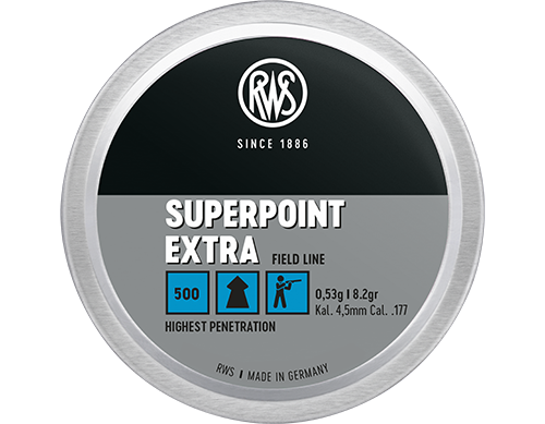 RWS Superpoint Extra 177 Cal Air Pellets 8.2gr / 0.53g (500pk)