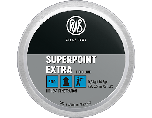 RWS Superpoint Extra 22 Cal Air Pellets 14.5gr / 0.94g (500pk)