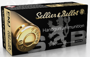 Sellier & Bellot Ammunition 7.62x25 Tokarev 85 Grain Full Metal Jacket (50pk)