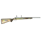 Ruger 77/17 Stainless Varmint Green Laminate 17WSM (30514)