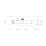 Hawke Vantage Rifle Scope 4-12x40 Duplex 30/30 Matte (14139)