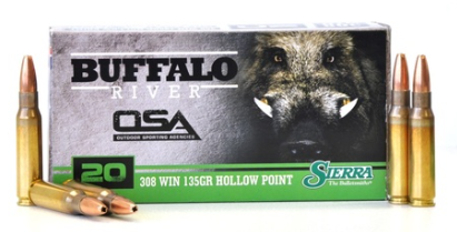 ADI / Buffalo River 308 Winchester 135 Grain Sierra MatchKing (20pk)