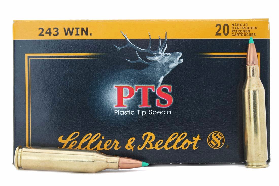 Sellier & Bellot Plastic Tip Special 243 Winchester Ammunition 95 Grain Polymer Tip (20pk)