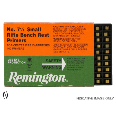 Remington Small Rifle Bench Rest Primers #7-1/2 (100pk)