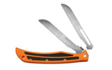 Havalon Barracuda-Bone Saw Blaze Orange Folding Knife (XTI-115BZSW)