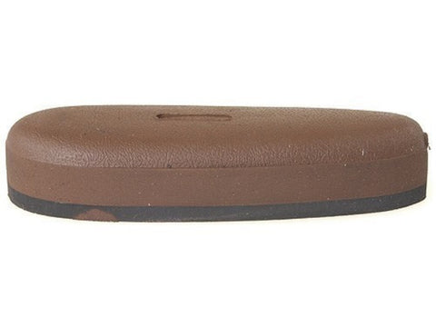 Pachmayr D752B Decelerator Old English Recoil Pad Grind to Fit Leather Texture 1" Thick Medium Brown