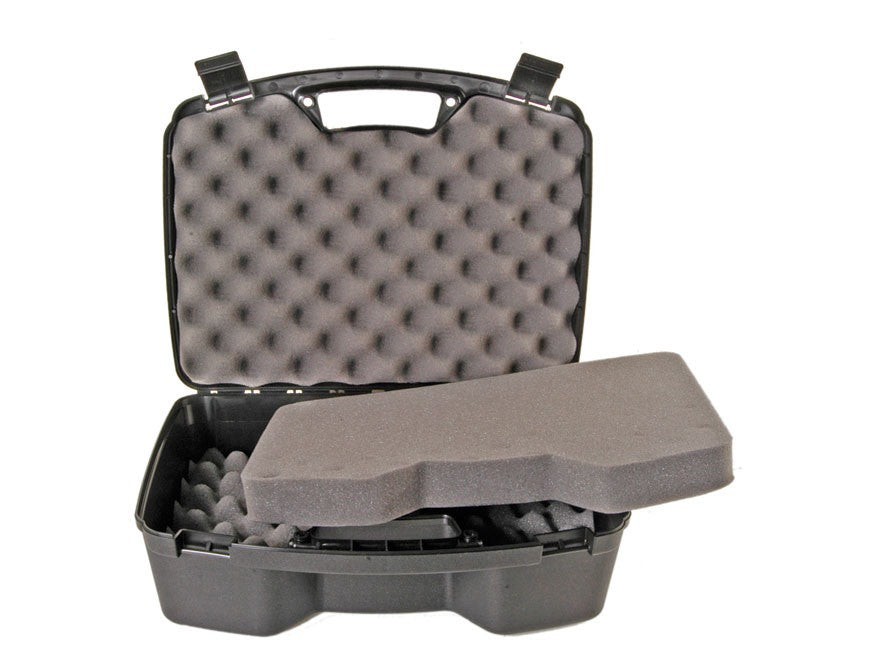 MTM Four Handgun / Pistol Case 15.5"x12.2"x5.6" Black