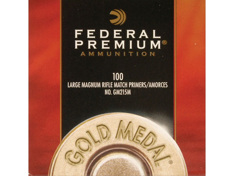 Federal Premium Gold Medal Large Rifle Magnum Match #215M Primers (100pk)