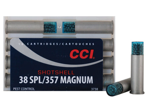 CCI Shotshell Ammunition 38 Special 100 Grains #9 Shot Box (10pk)