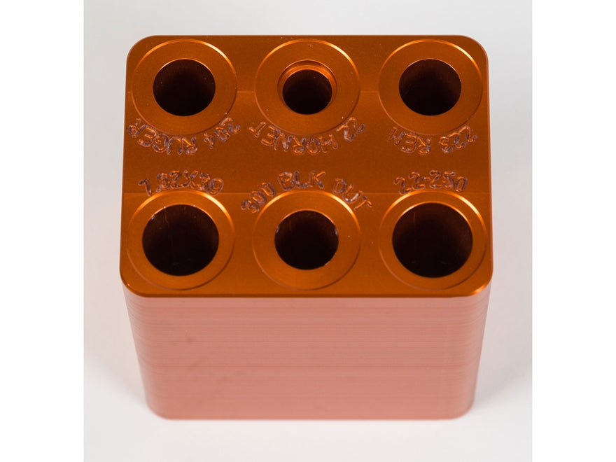 Lyman Multi-Caliber Small Rifle Ammo Checker Cartridge Gauge 204 Ruger, 22 Hornet, 223 Remington, 22-250 Remington, 300 AAC Blackout, 7.62x39mm