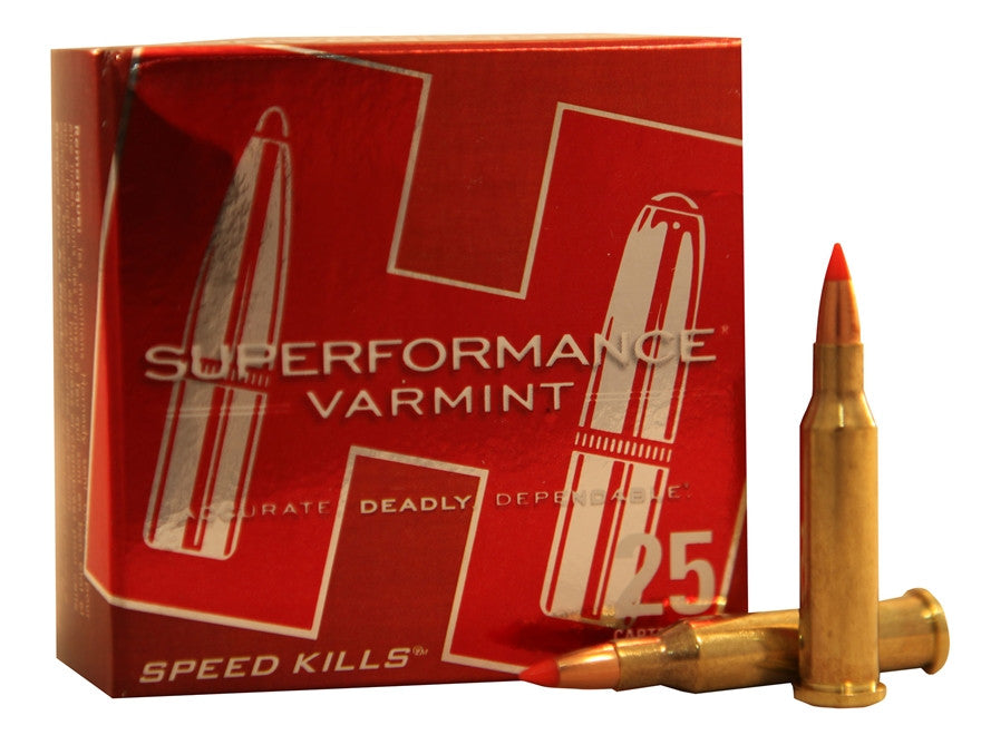 Hornady Superformance Varmint  17 Hornet Ammunition 20 Grain V-Max (25pk) (83005)