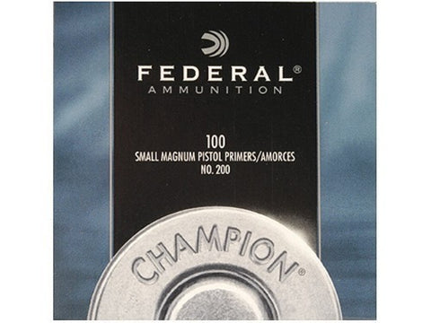 Federal Small Pistol Magnum Primers #200 (100pk)