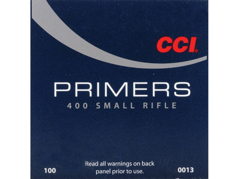 CCI Small Rifle Primers #400 (100pk)