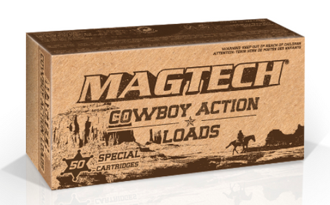 Magtech 357 Magnum Ammunition 158 Grain Lead Flat Nose Cowboy Action Loads (50pk)