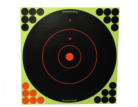 Birchwood Casey Shoot-N-C Targets 12" Round with 120 Pasters (5pk)
