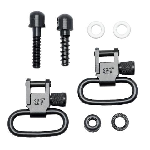 Grovtec GT Locking Swivel Set for Bolt Action Rifles without Factory Installed Swivel Studs (GTSW07)