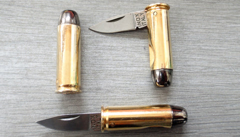 Beretta Fox Knives 44 Magnum Cartridge Mini Folding Knife (1Pk) (FOX-201)