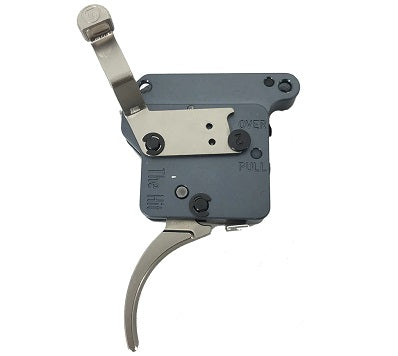 Timney Trigger~ THE HIT to suit Remington 700 Nickel Curved With Safety (THEHIT-16)