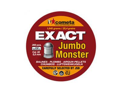 Cometa Exact Jumbo Monster 22 Cal Air Pellets 1.645g / 25.4gr (200pk) (2487)