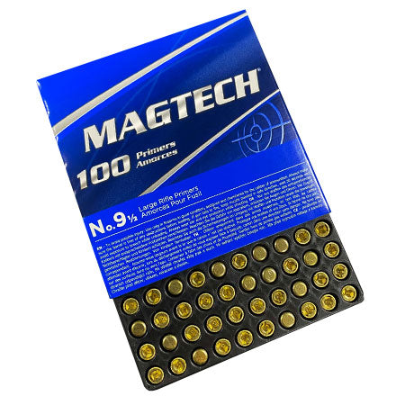 Magtech Large Rifle Primers No. 9-1/2 (100pk)