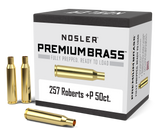 Nosler Premium Unprimed Brass Cases 257 Roberts +P (50pk) - NCB257ROB