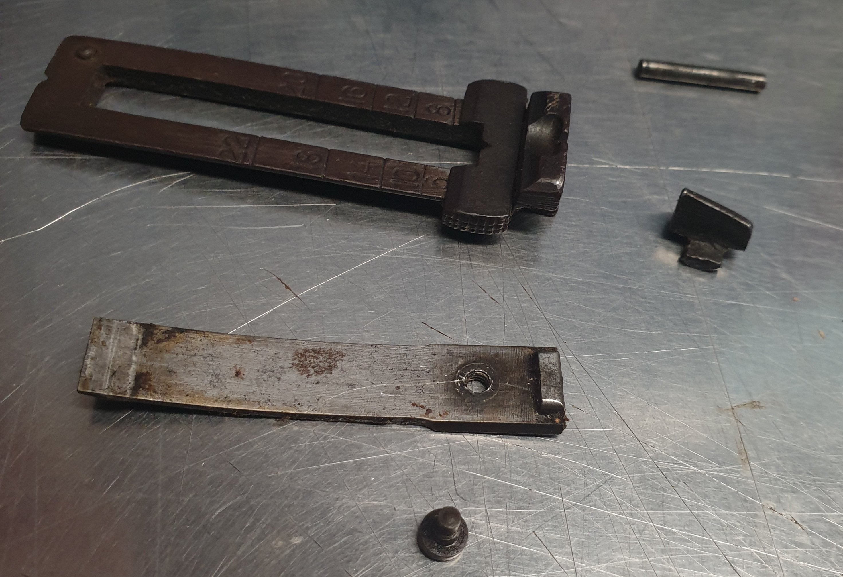 Reball Gun Used Steyr M95 Front / Rear sight- (USM95FRS) – Rebel Gun Works