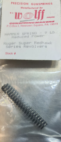 Wolff Hammer Spring 9Lb Ruger Super Redhawk (WHSRR9LB)
