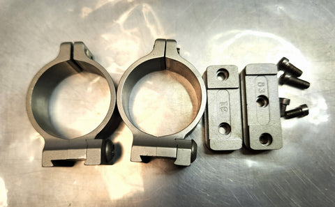 Sako 75 USED Rings and bases - 30mm low stainless (S7530mm)