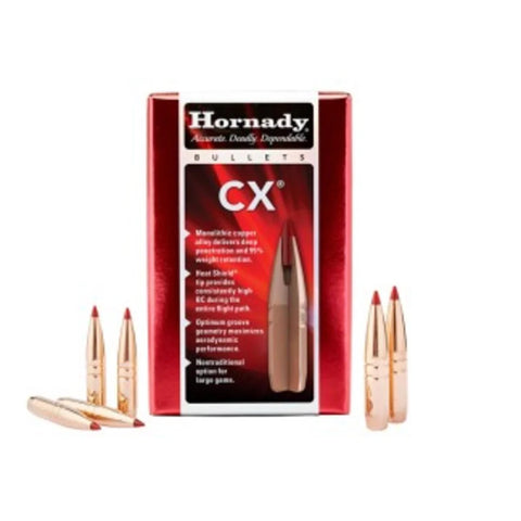 Hornady 30 Caliber (308 Diameter) 180 gr CX (50pk)