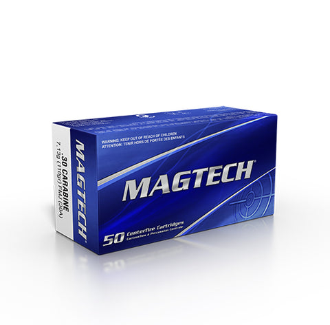 Magtech Ammunition 30 Carbine 110 Grain Full Metal Jacket (50pk)