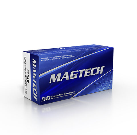 Magtech Ammunition 32 S&W Long 98 Grain Lead Wadcuttter (50pk)